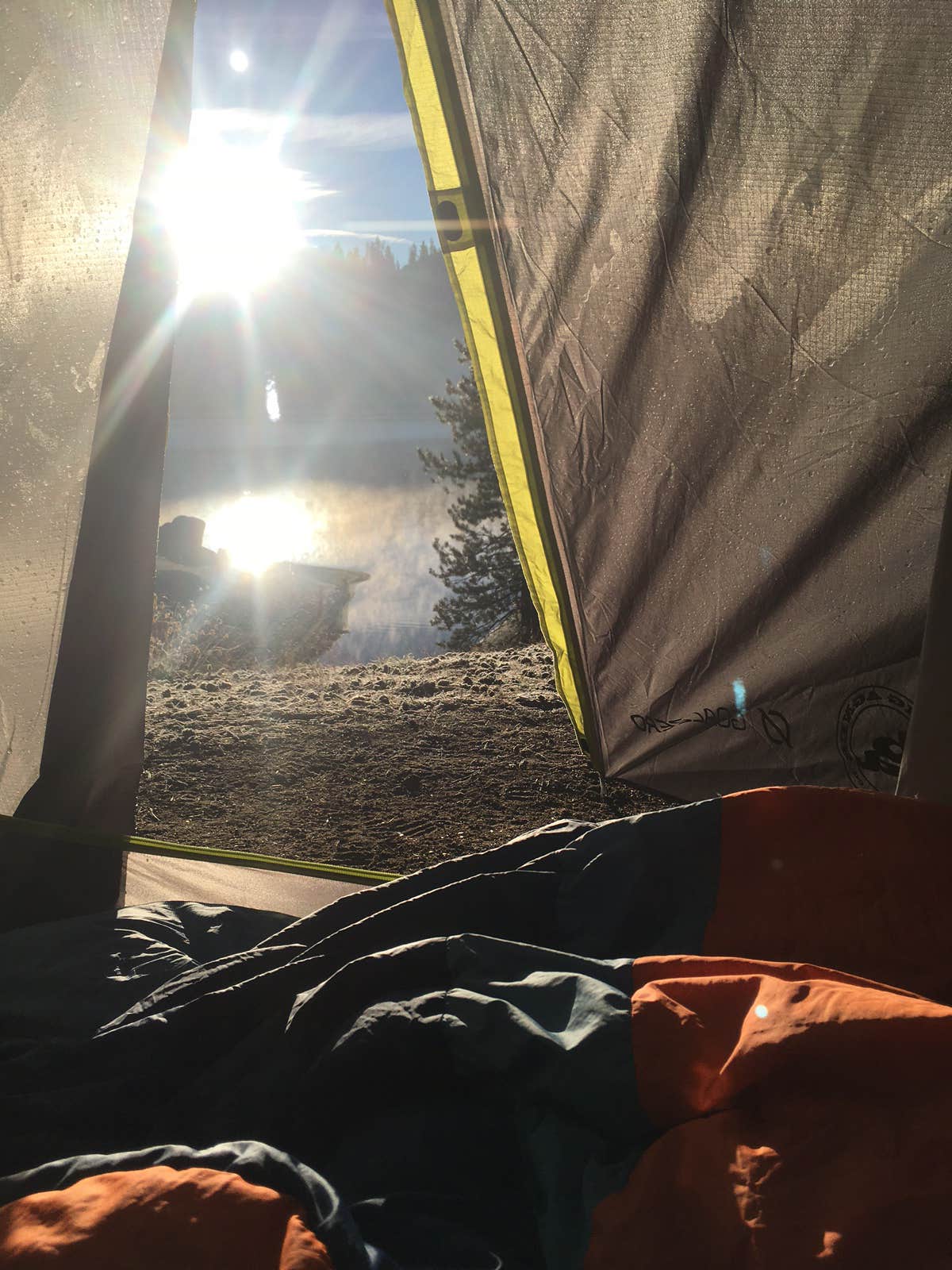 Camper-submitted photo at (Lake Alpine) West Shore - Stanislaus National Forest near Bear Valley, CA