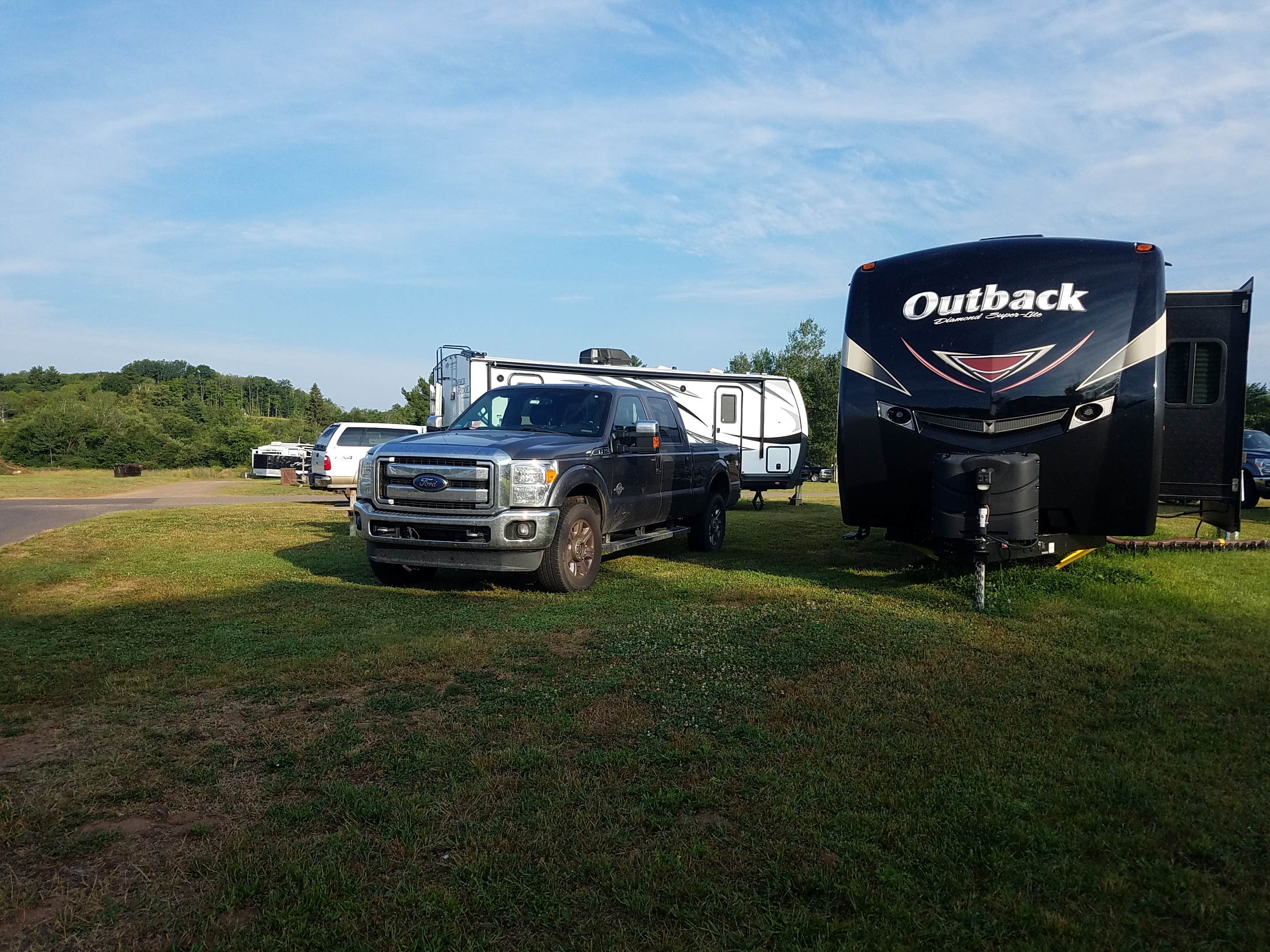 Nancy W.'s photo of rv camping at Country Village RV Park near Marquette, MI