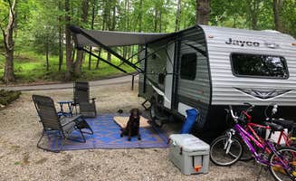 Jojo P.'s photo of rv camping at Great Divide Campground near Blairstown, NJ