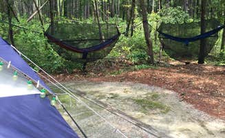 Jay B.'s photo of tent camping at Chalk Banks — Lumber River State Park near Raeford, NC