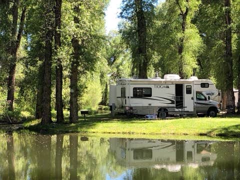 Norm M.'s photo of rv camping at Mountain Time RV Park & Cabins (Formerly Tall Texan) near Crawford, CO