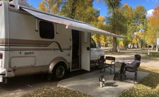 Norm M.'s photo of camping with pets at Dolores River RV Resort by Rjourney near Mesa Verde National Park