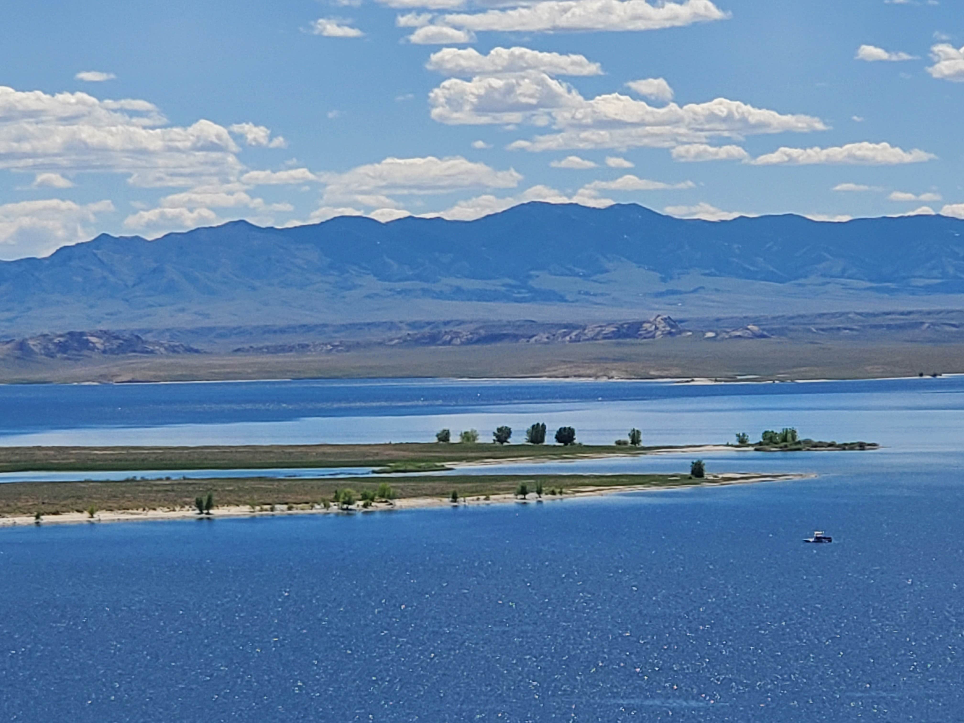 Camper-submitted photo at Natrona County Pathfinder Reservoir Sage Campground near Evansville, WY