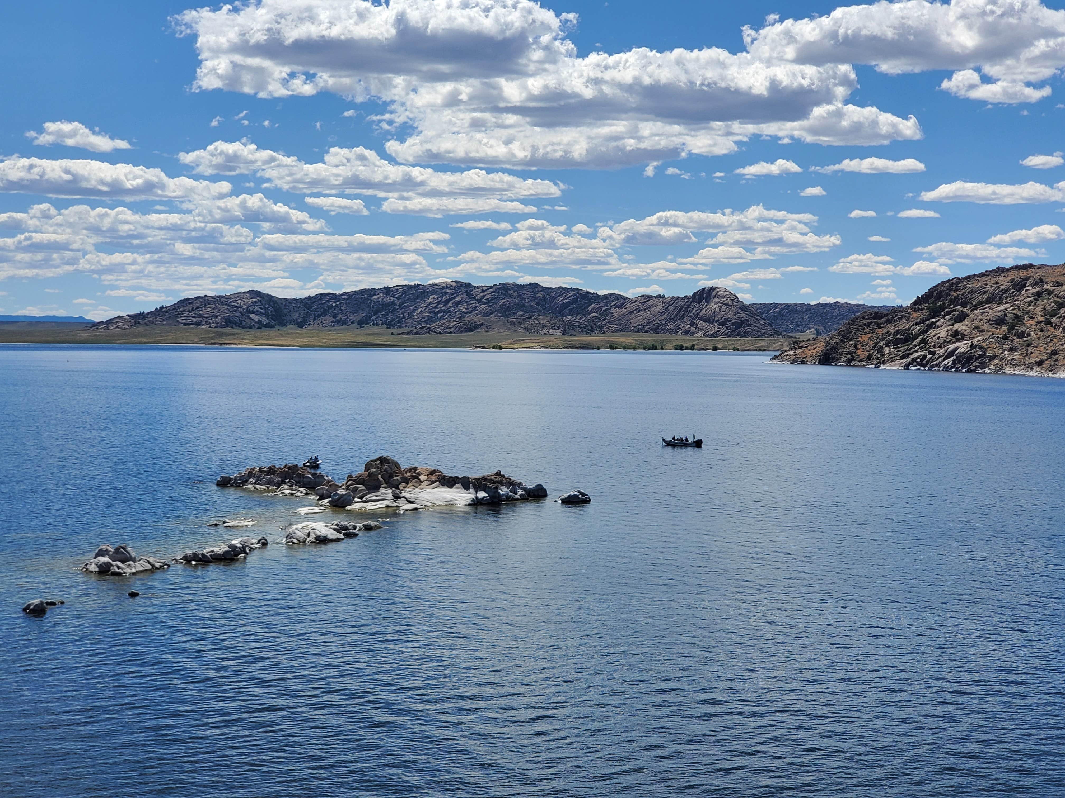 Camper submitted image from Natrona County Pathfinder Reservoir Sage Campground - 4