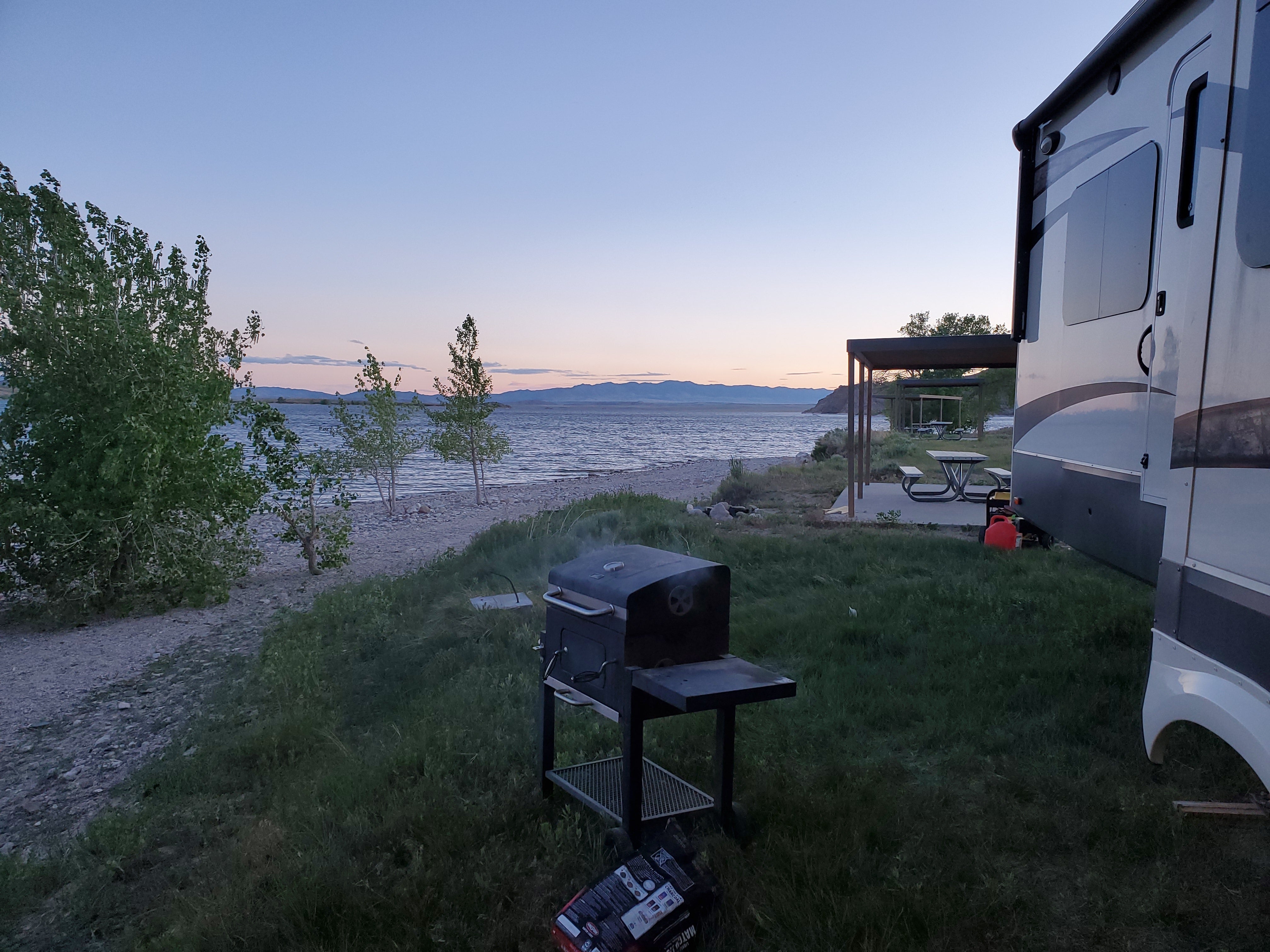 Camper submitted image from Natrona County Pathfinder Reservoir Sage Campground - 1