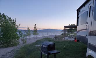 Camping near Green Mountain: Natrona County Pathfinder Reservoir Sage Campground, Alcova, Wyoming