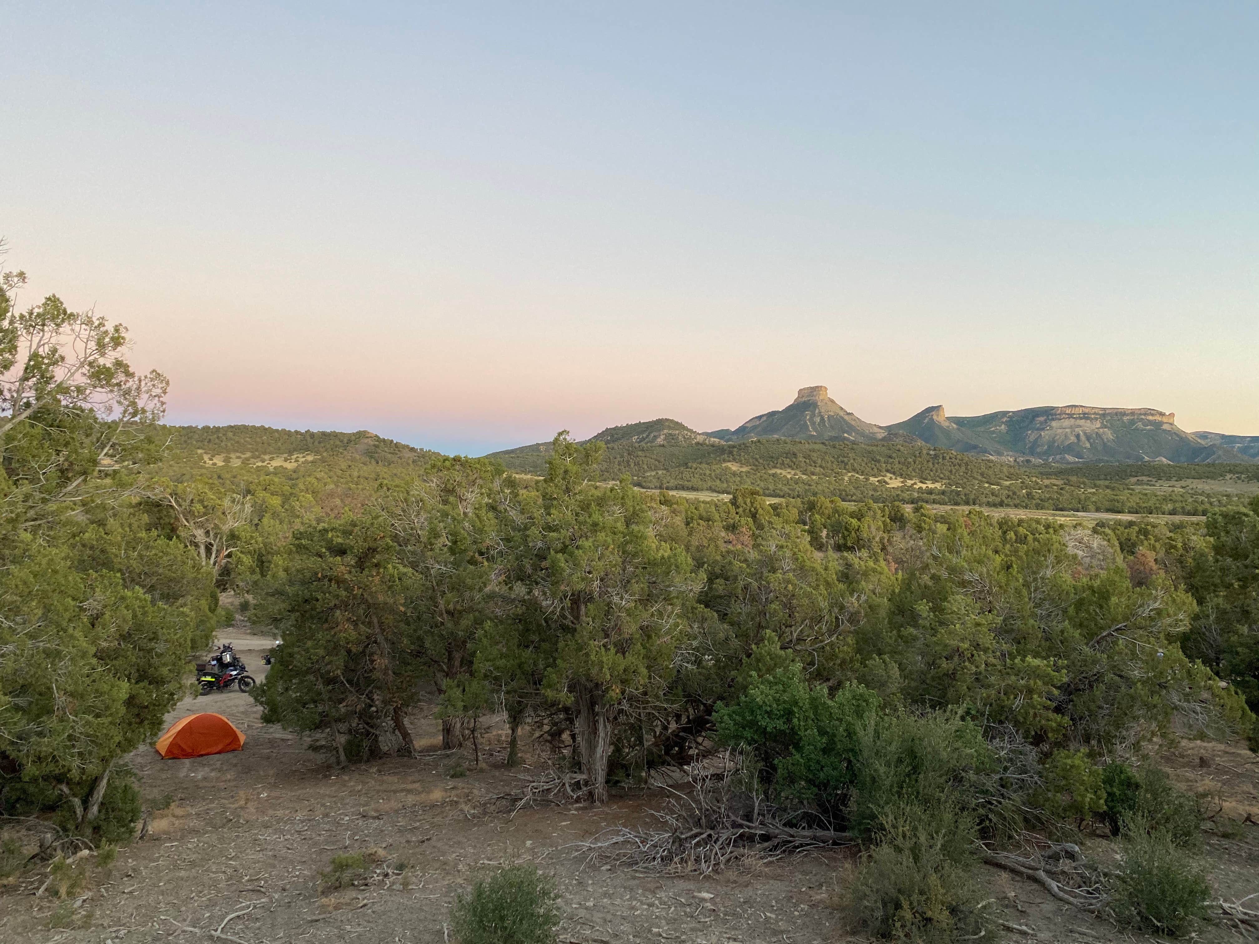 Camper-submitted photo at BLM across from Mesa Verde near Shiprock, NM