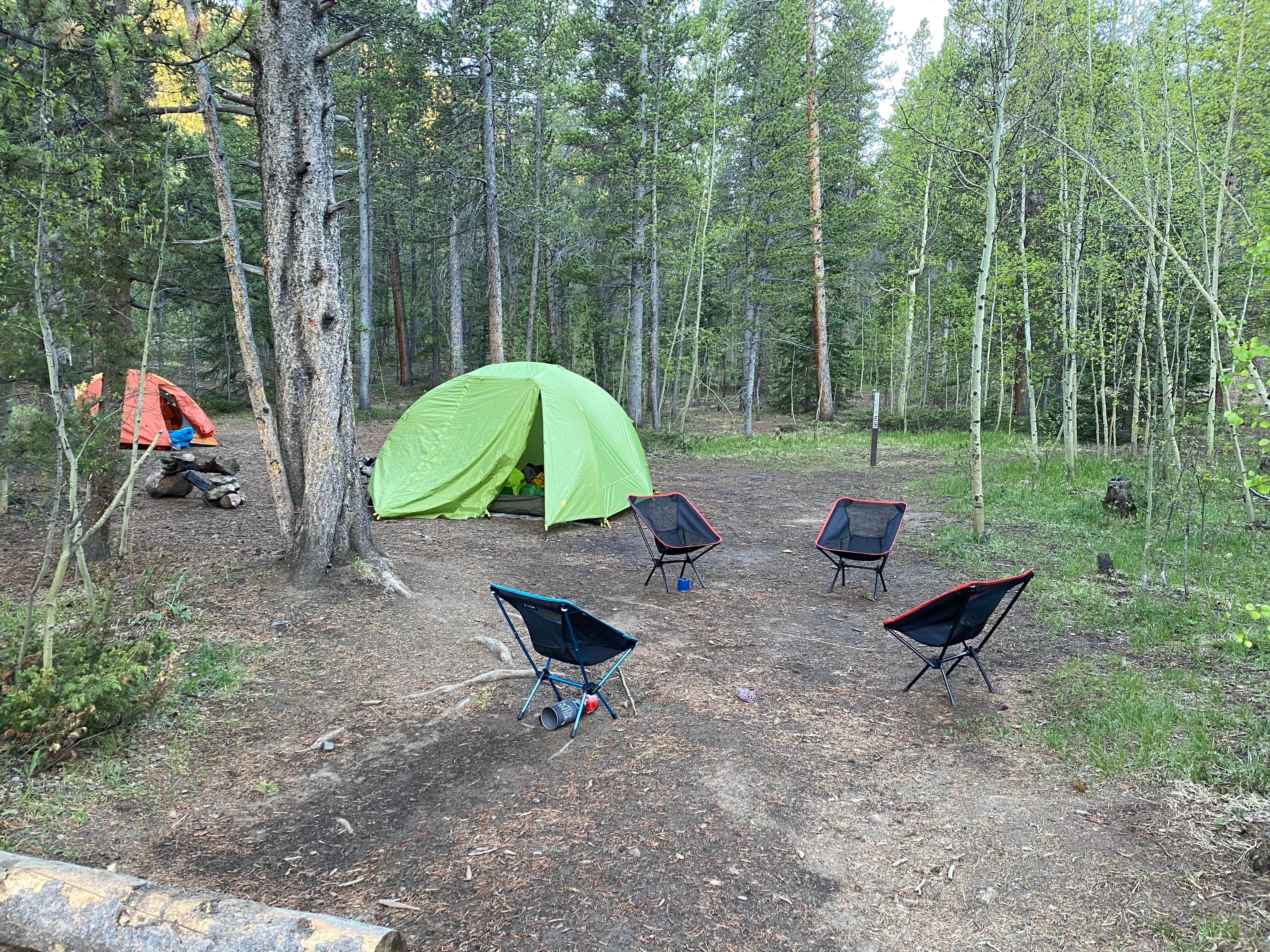 Nick  P.'s photo of a dispersed camping area at Bruno Gulch Dispersed near Bailey, CO