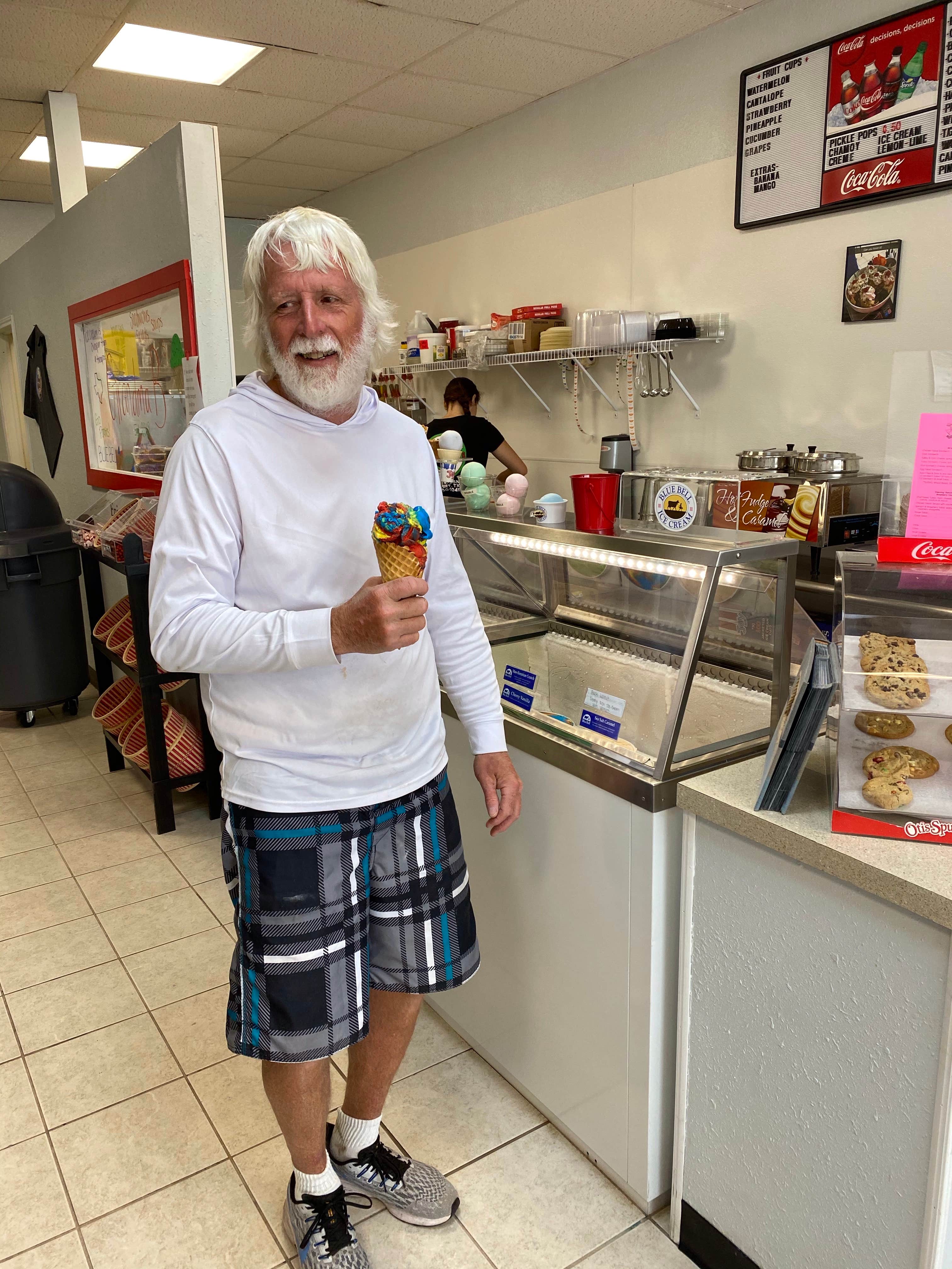 Ice cream in town