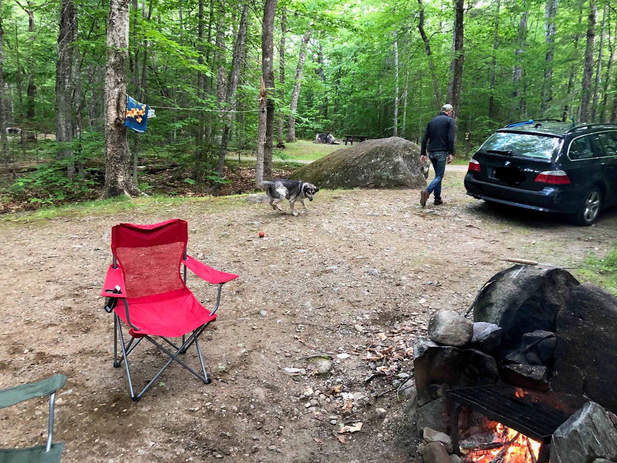 Camper submitted image from Mount Blue State Park Campground - 4