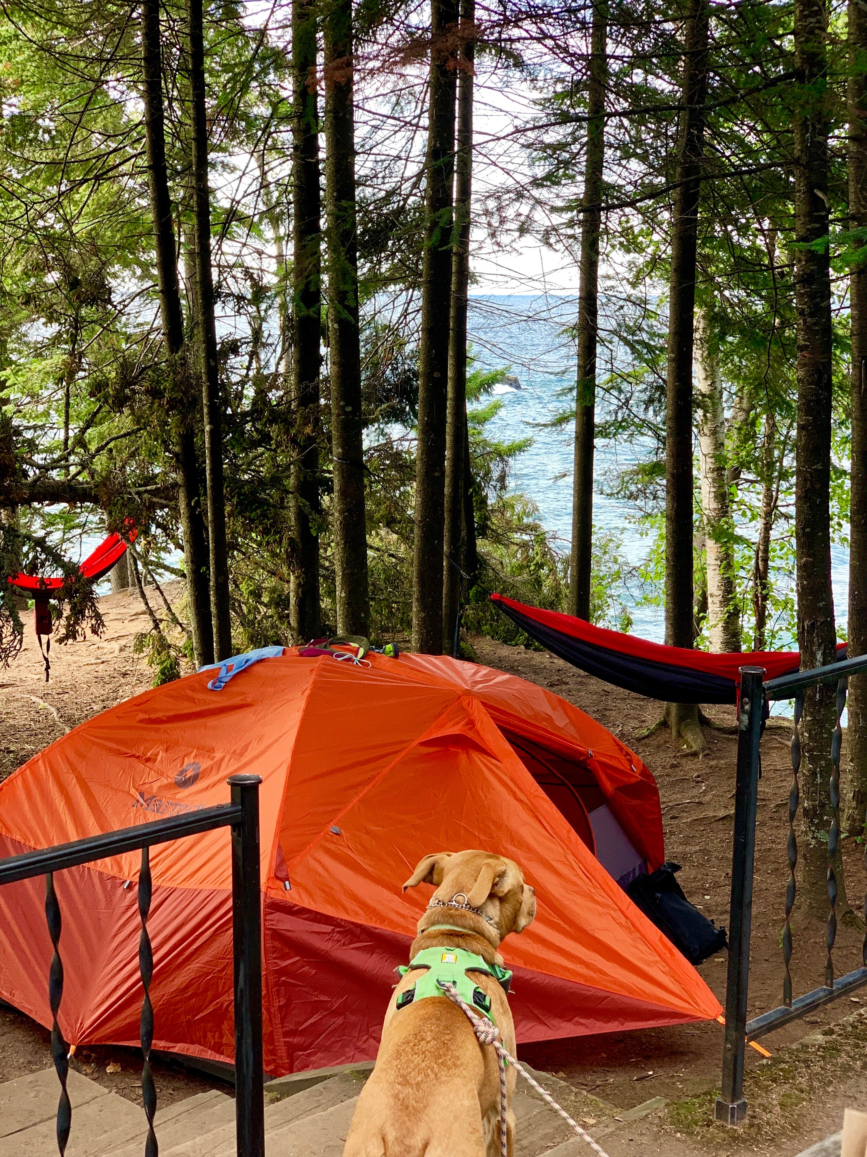 Matt C.'s photo at Baptism River Campground — Tettegouche State Park near Beaver Bay, MN