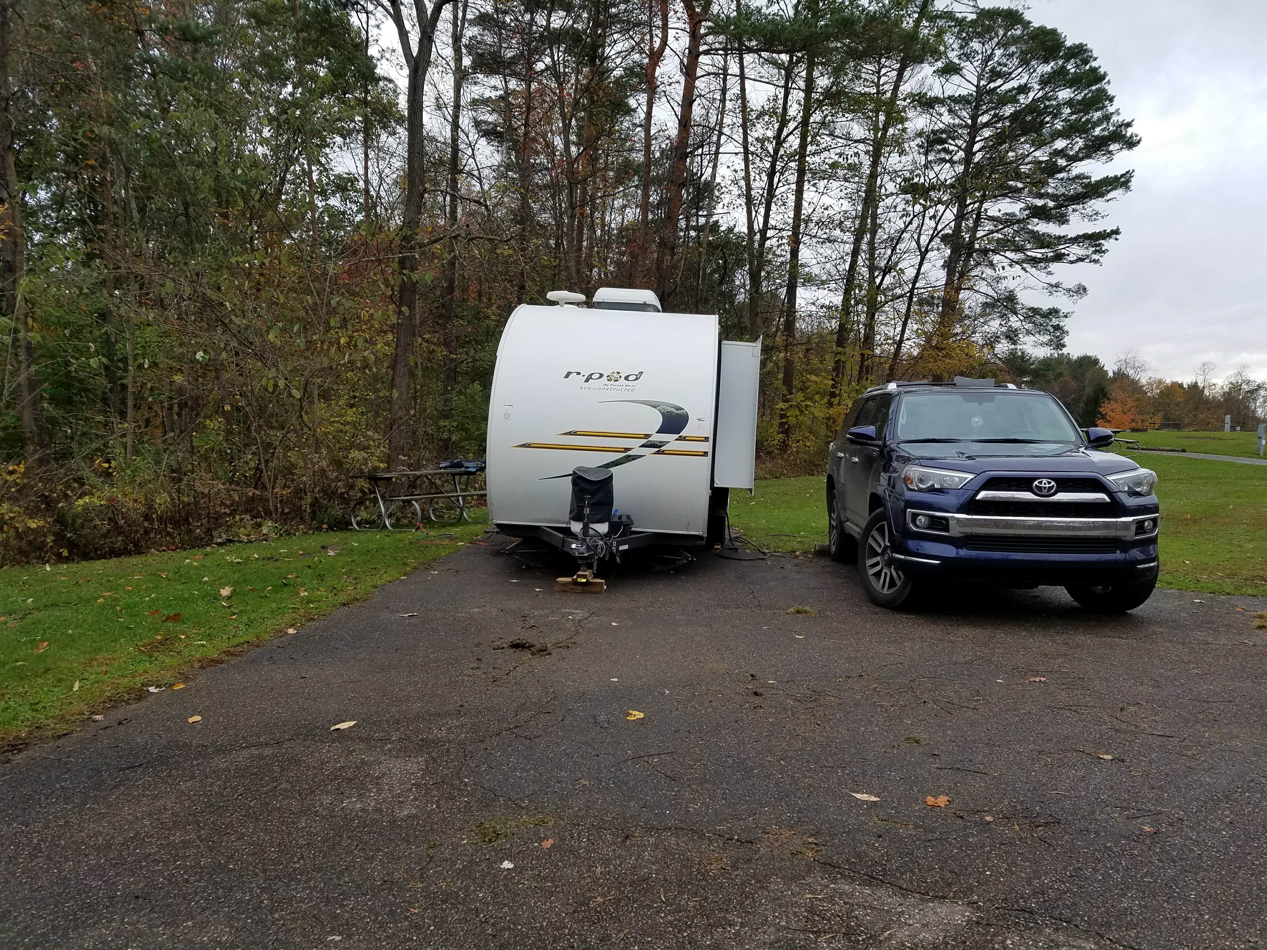 Staci R.'s photo of rv camping at Salt Fork State Park Campground near Bloomingdale, OH