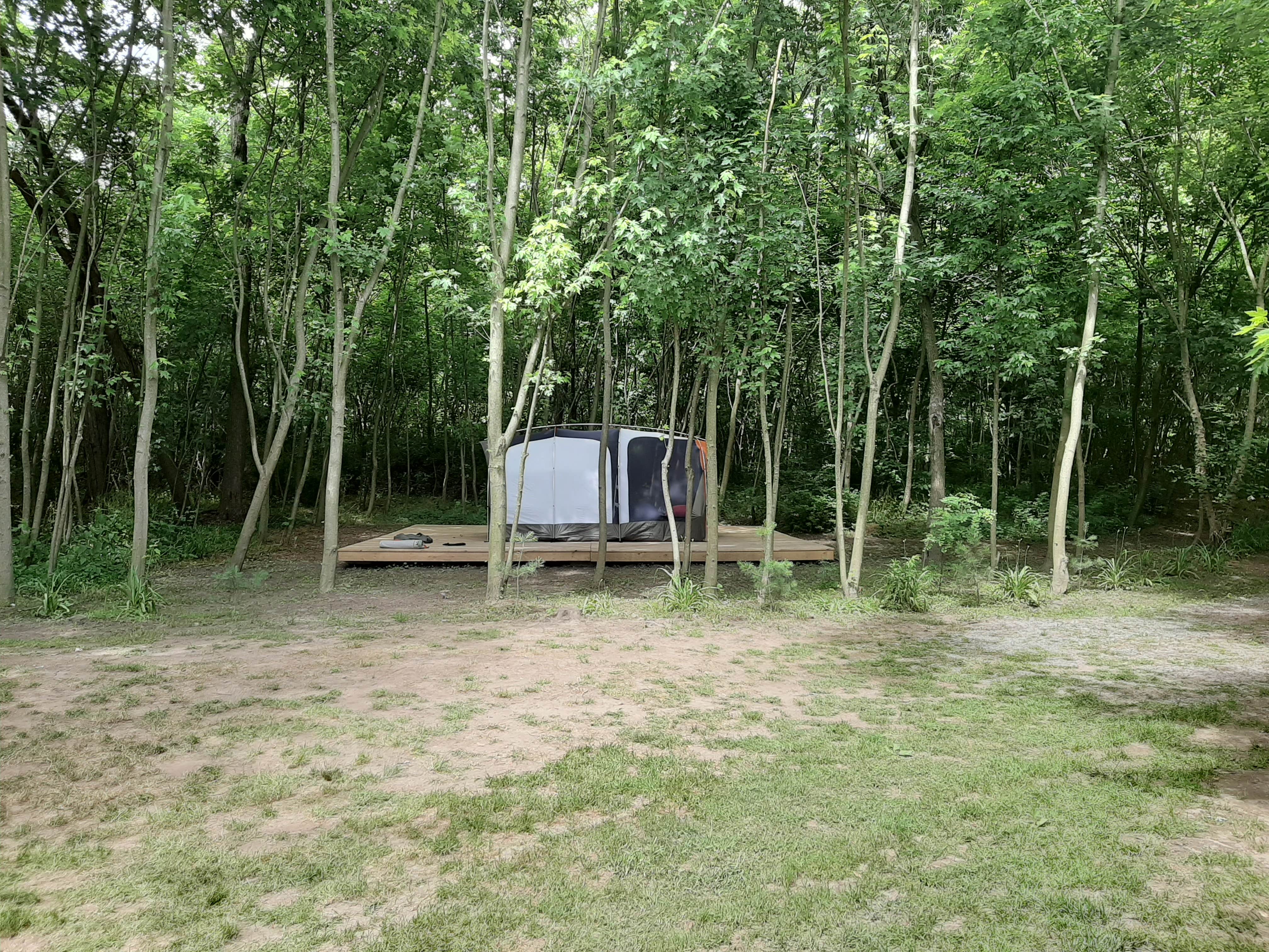 Kellyann M.'s photo of glamping accommodations at River Rock Recreation near Stewartstown, PA