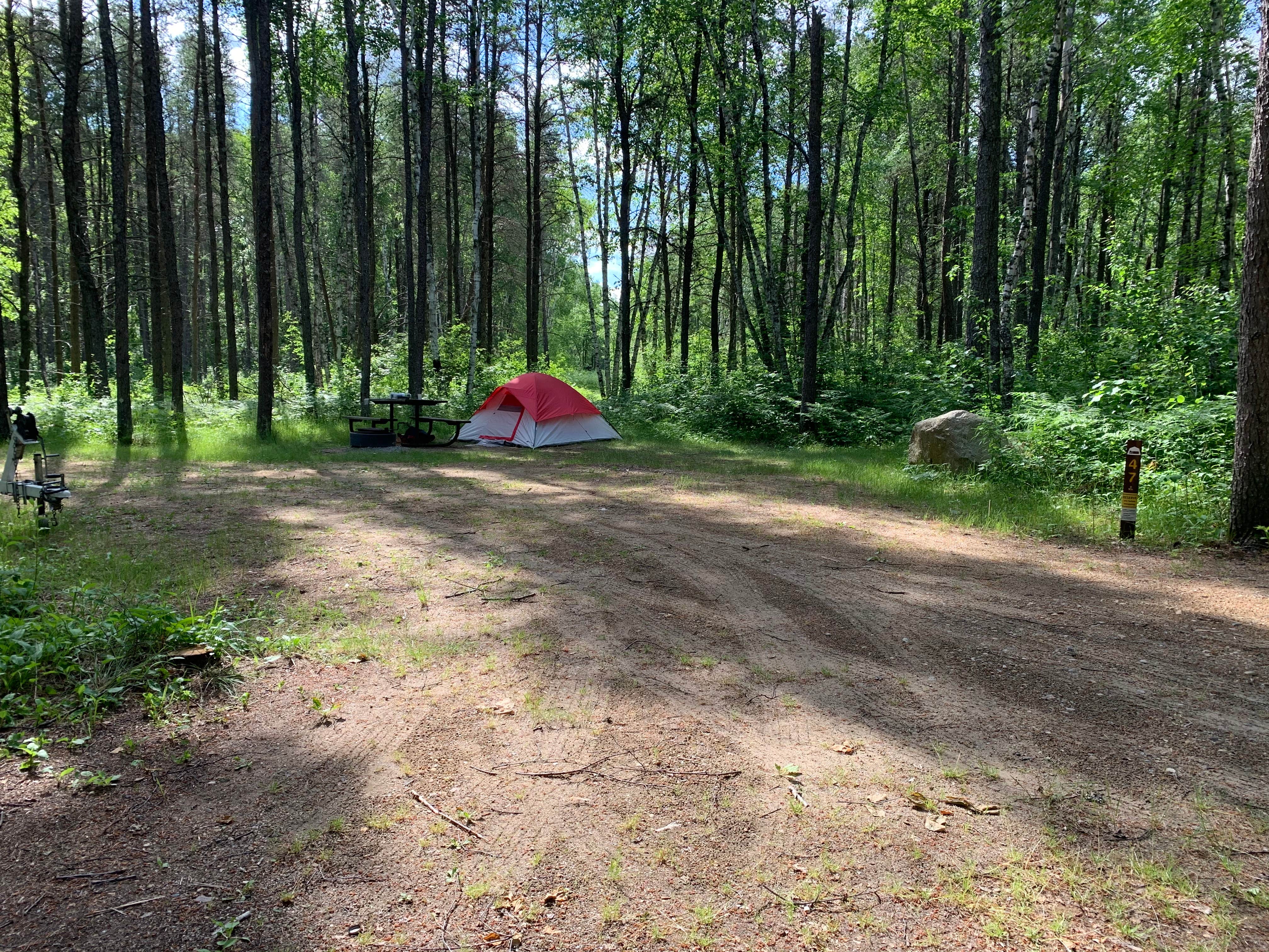 Scott M.'s photo at Zippel Bay State Park Campground near Birchdale, MN