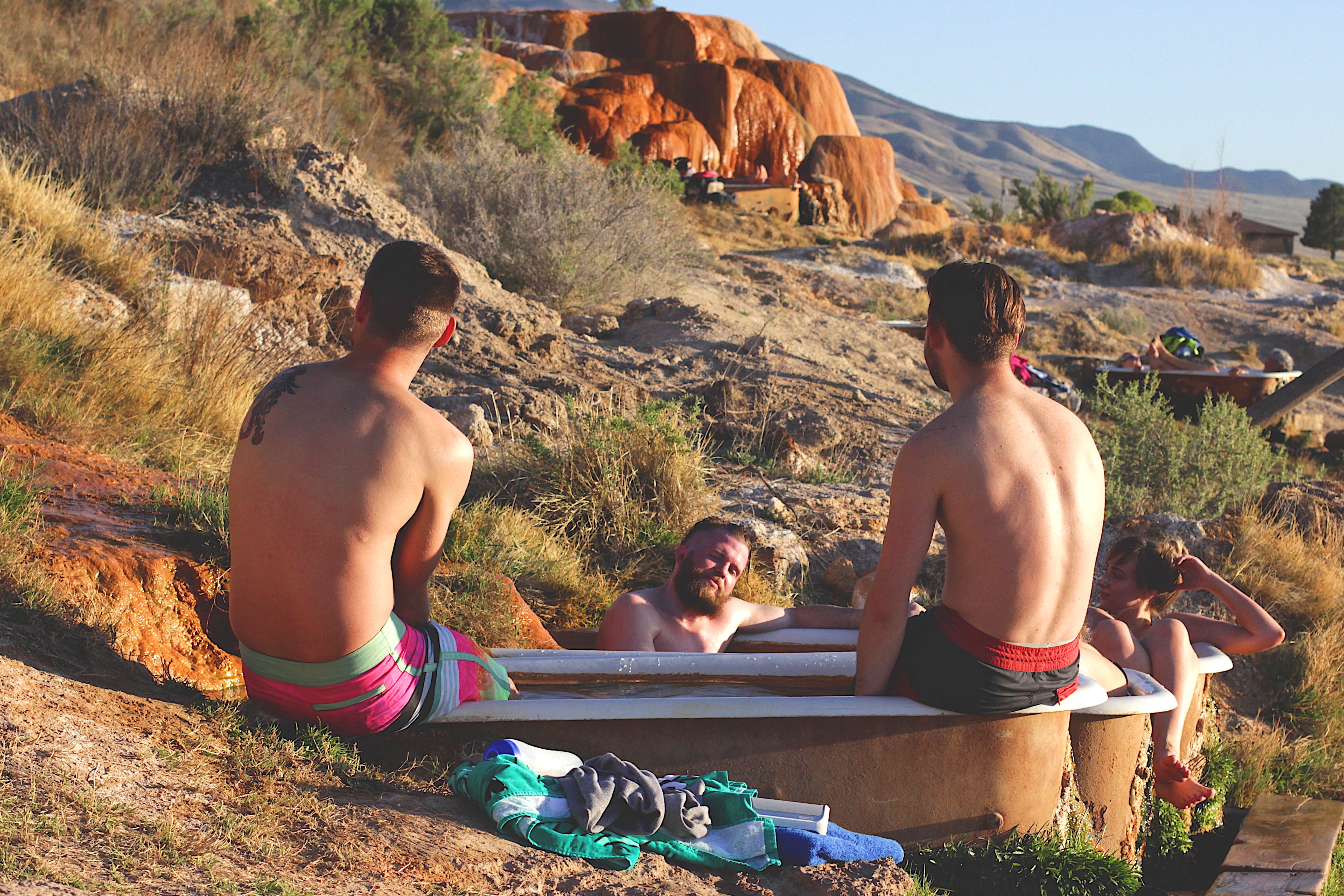 Camper-submitted photo at Mystic Hot Springs near Monroe, UT