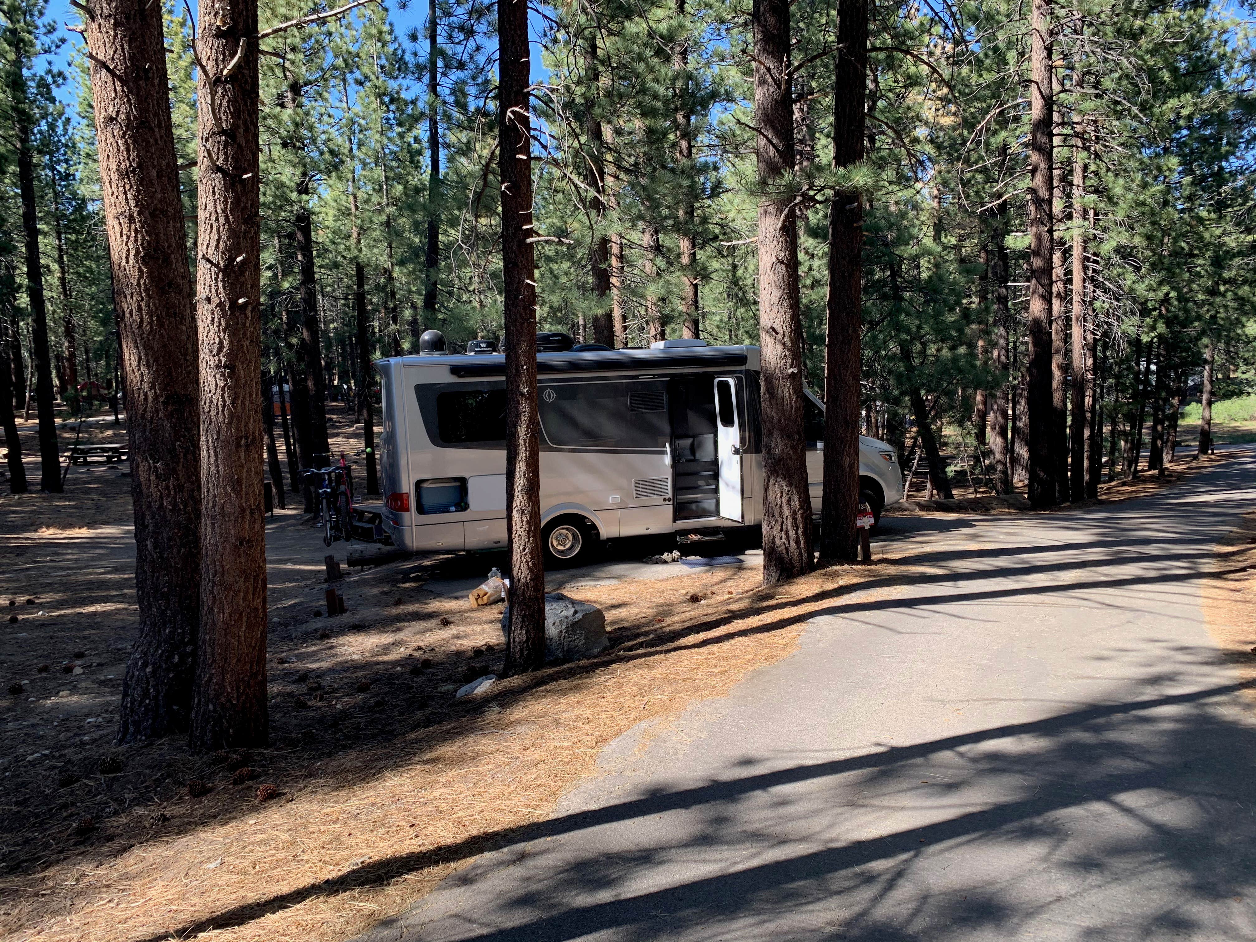 David W.'s photo of rv camping at New Shady Rest Campground near Devils Postpile National Monument