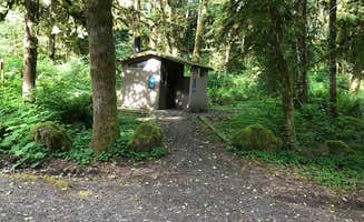 Zach A.'s photo of glamping accommodations at Hoh Oxbow Campground near Olympic National Park