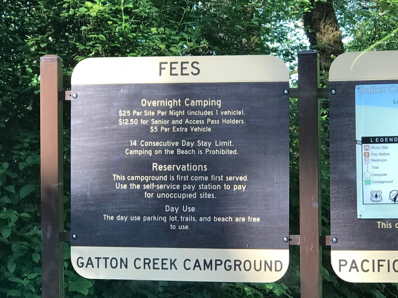fees placard