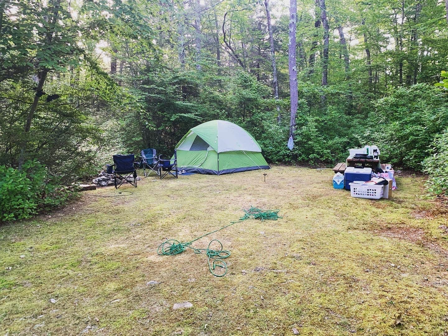 Camper-submitted photo at Bowdish Lake Camping Area near Millville, MA