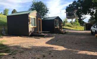 Emily C.'s photo of a cabin at Rapid City RV Park & Campground near Piedmont, SD