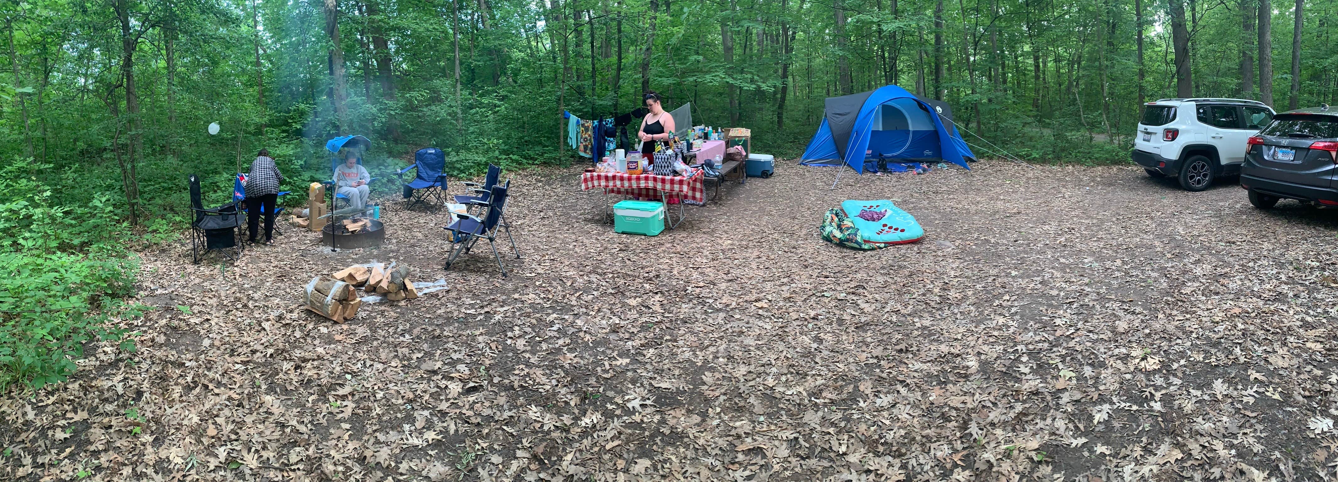 Shelley M.'s photo at Ice Age Campground — Devils Lake State Park near Middleton, WI