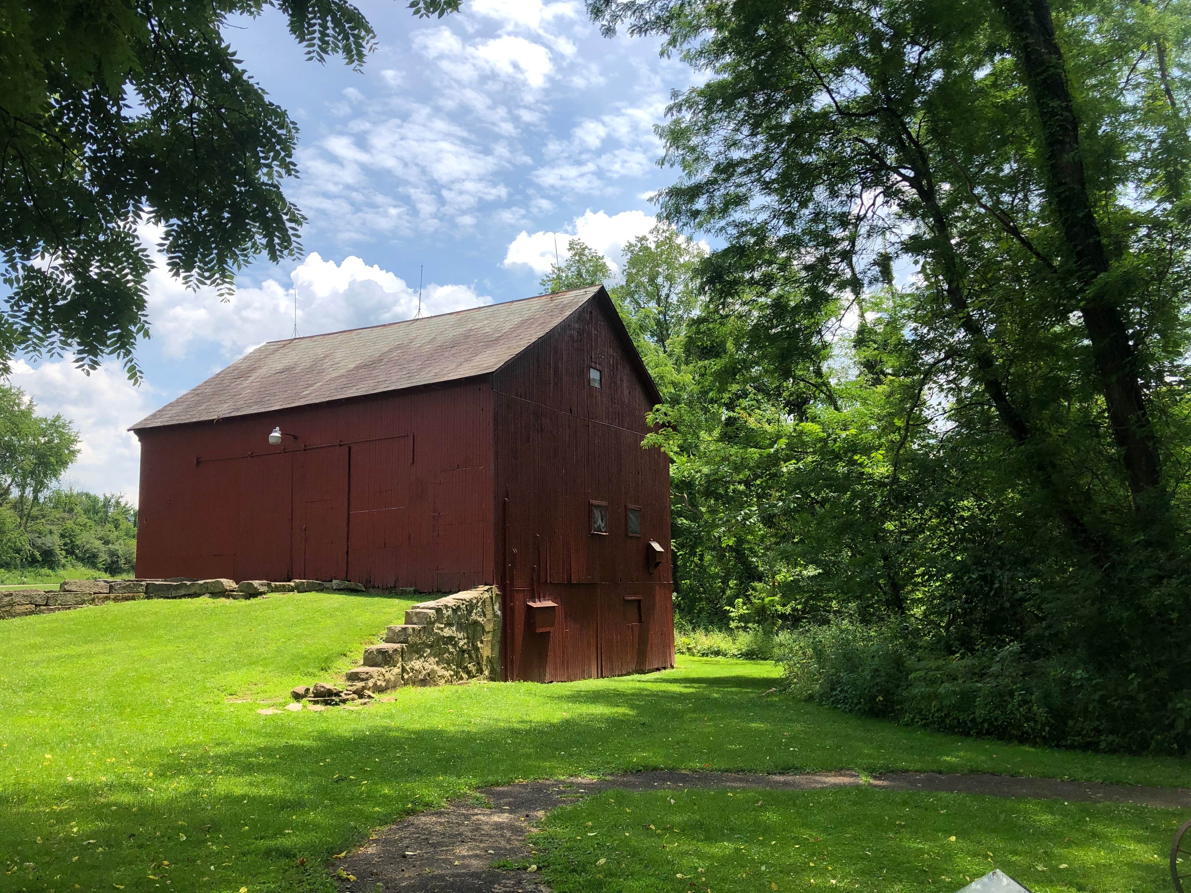 Andrea F.'s photo of glamping accommodations at Barkcamp State Park Campground near Jacksonburg, WV