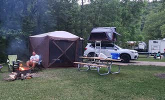 Camping near Huntersville Township: Oxbow Park Campground, Hackensack, Minnesota