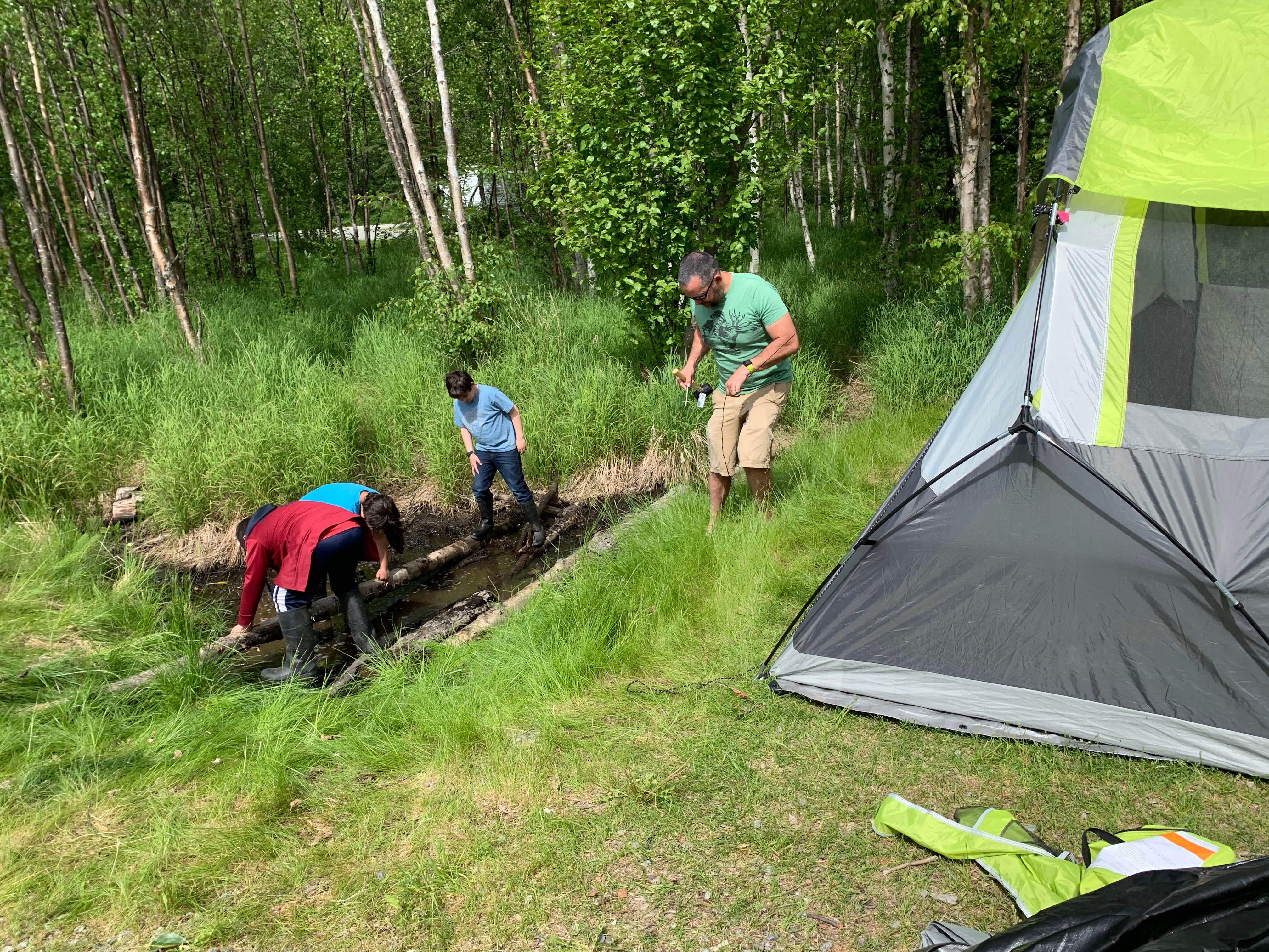Tanya B.'s photo at Finger Lake State Recreation Site Campground near Eagle River, AK