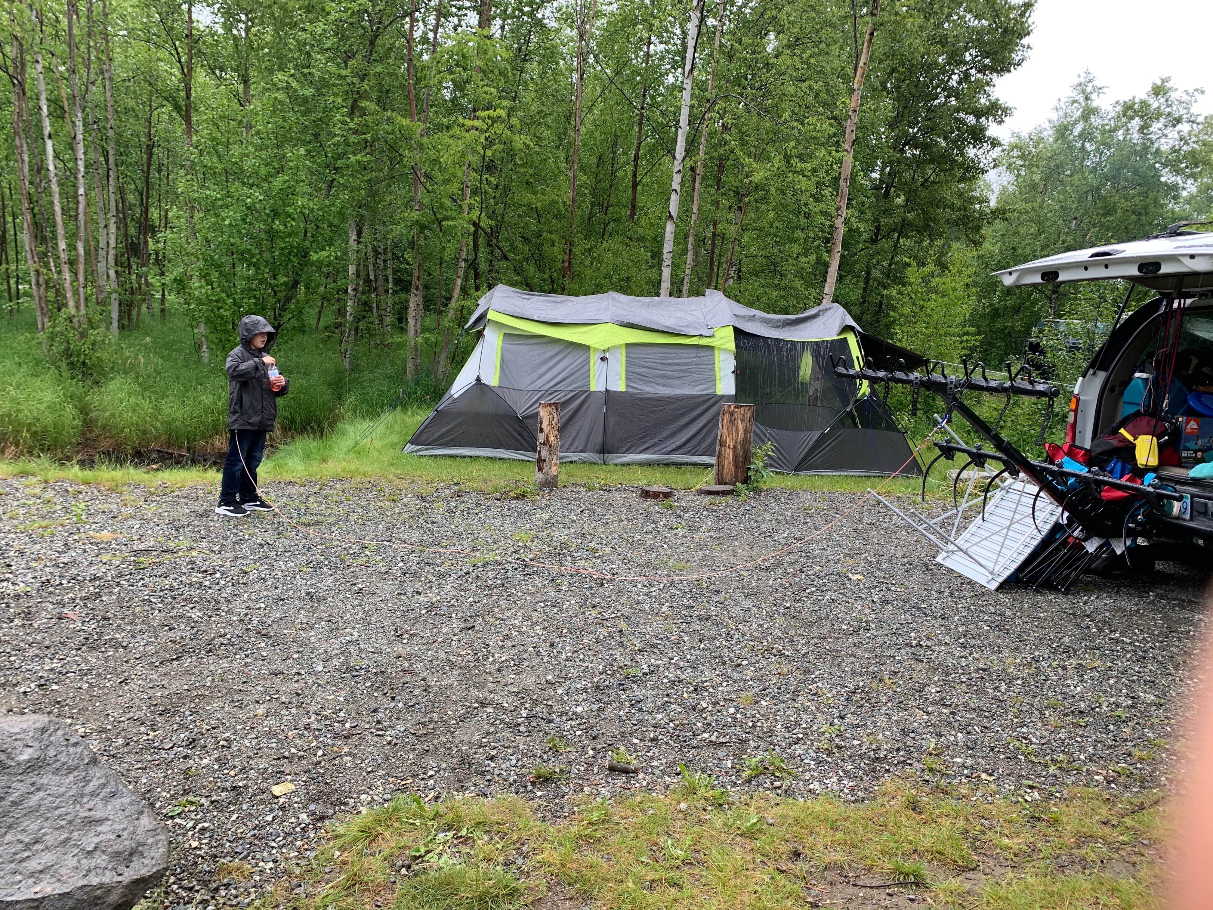 Tanya B.'s photo at Finger Lake State Recreation Site Campground near Wasilla, AK
