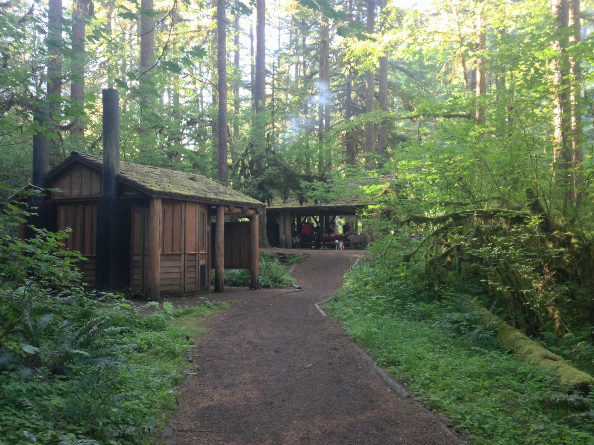 Charyl B.'s photo of a cabin at Longbow Organization Group Camp near Sweet Home, OR