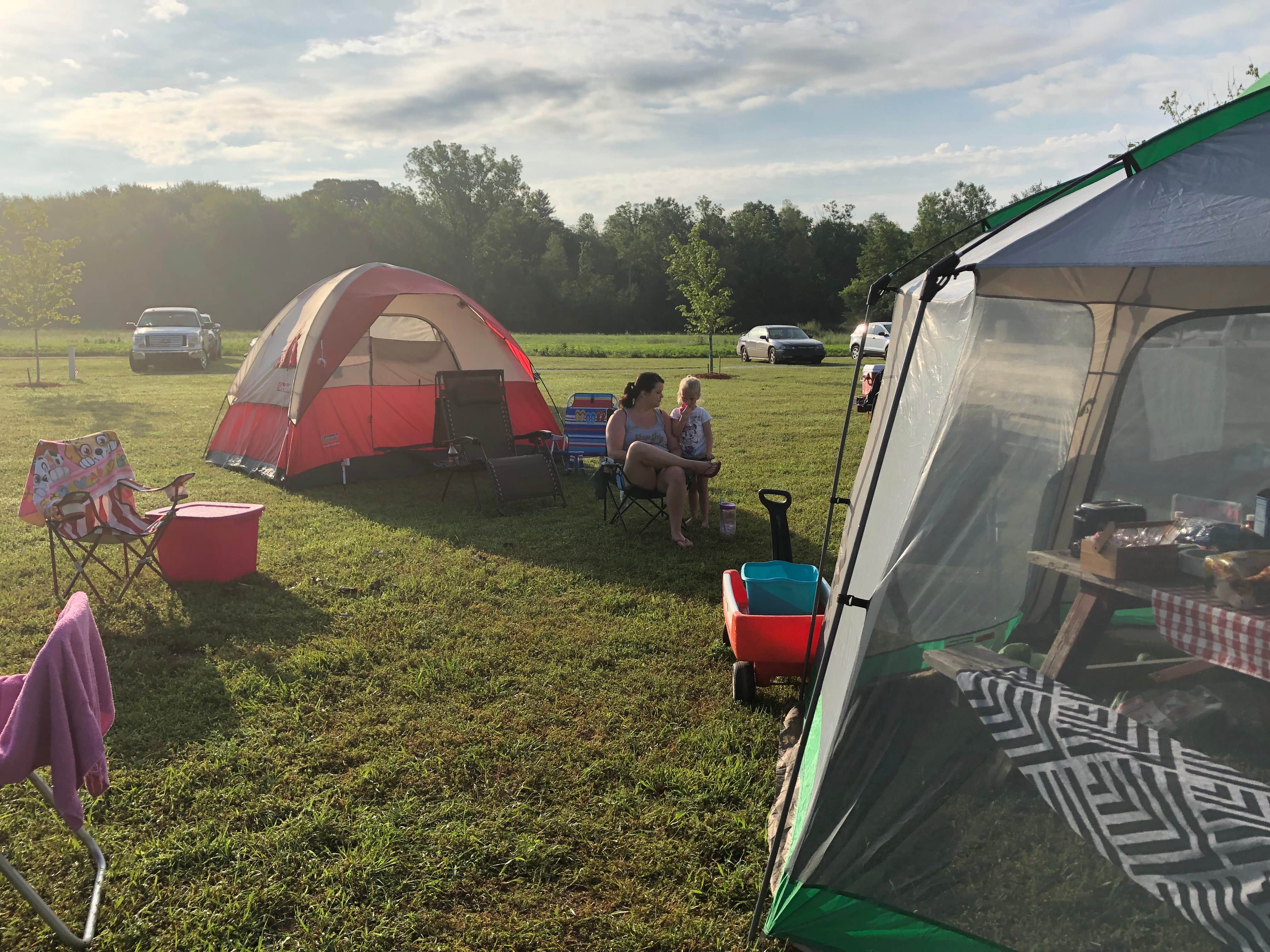 Joie V.'s photo at Chinook Camping near Coopersville, MI