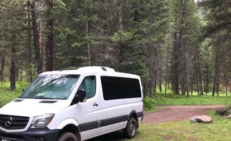 Andrew L.'s photo of camping with pets at Blackhorse Campground near New Meadows, ID