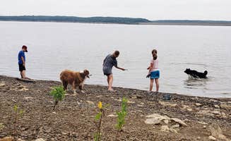 Angie S.'s photo of camping with pets at Timber Road Campground — Elk City State Park near Copan, OK