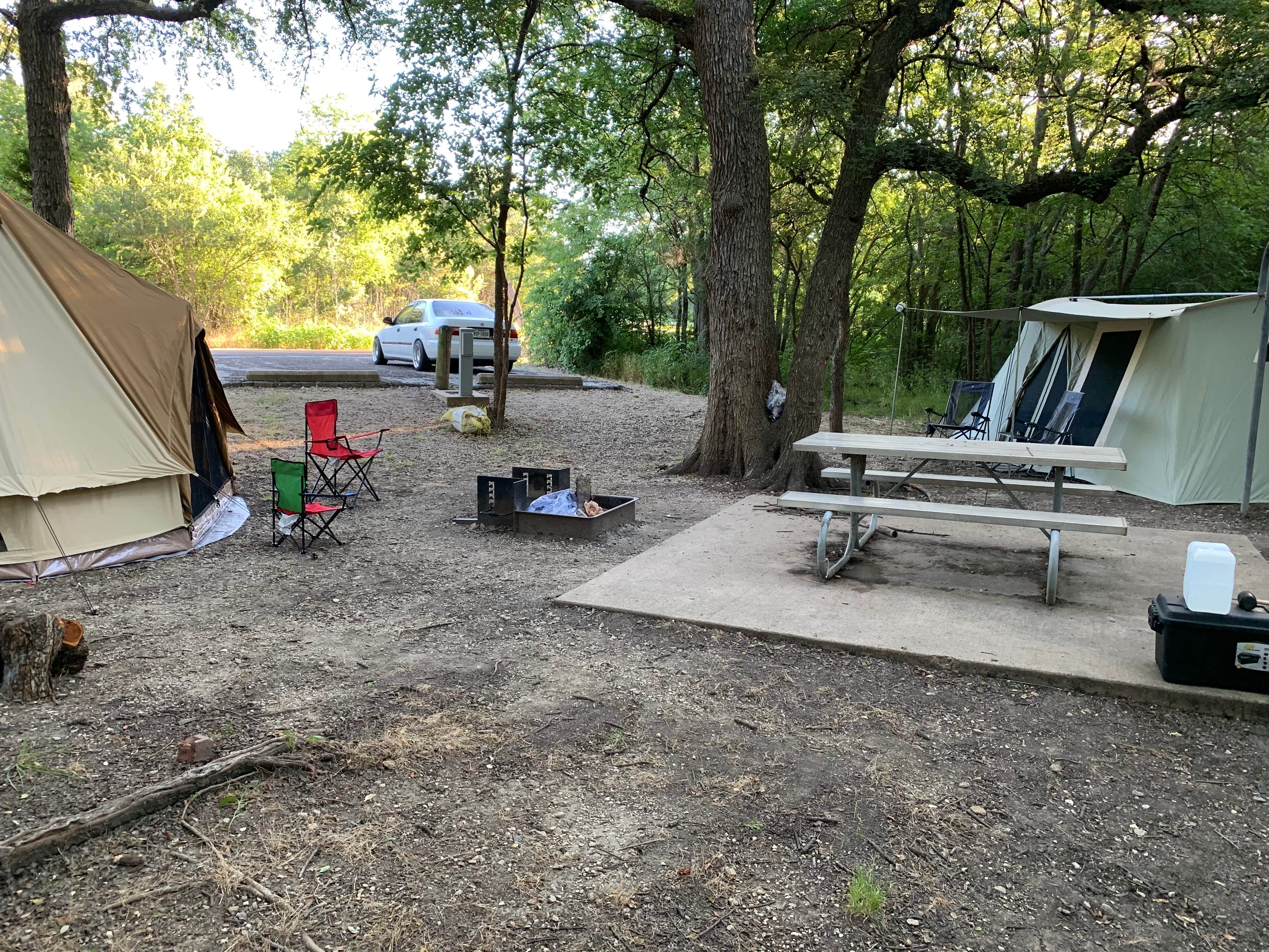Camper-submitted photo at Cedar Hill State Park Campground in Texas