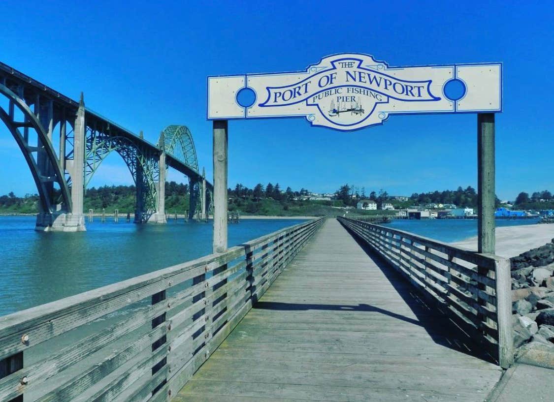 Camper-submitted photo at Port of Newport RV Park & Marina near Seal Rock, OR