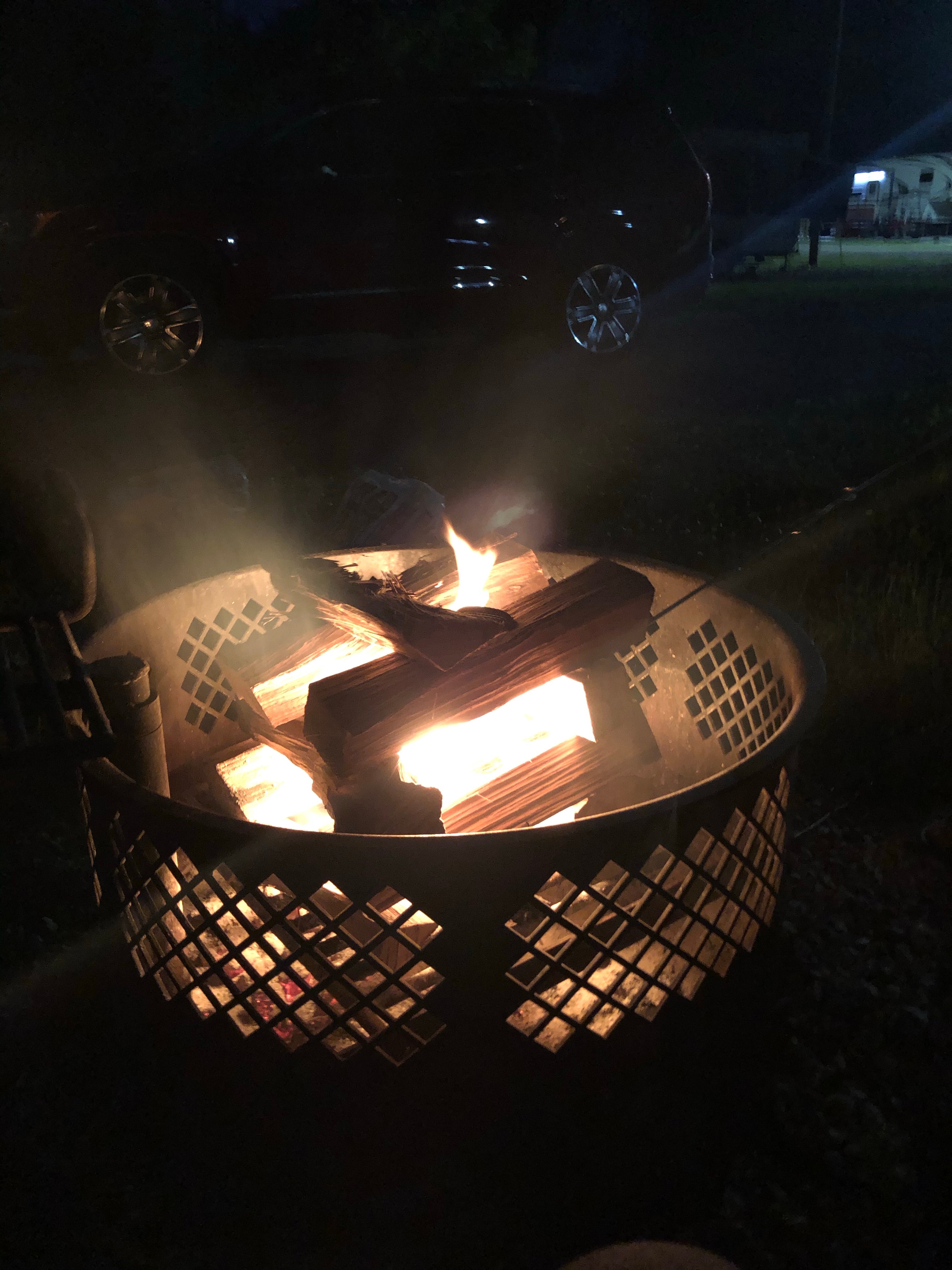New fire rings with swing cooking grate