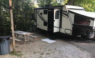 Amy J.'s photo at Ridgeline Campground — Cumberland Falls State Resort Park near Marshes Siding, KY