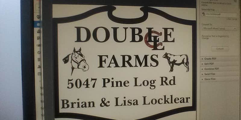 Camper submitted image from Double L Farms Campground