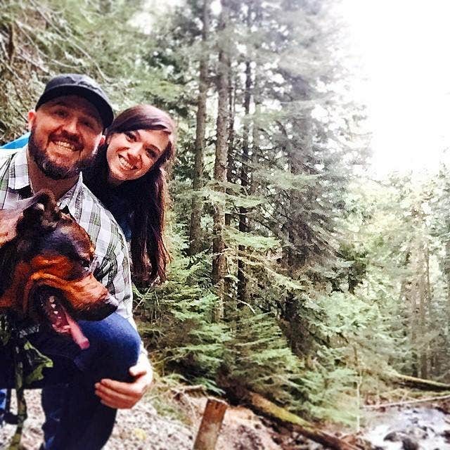 Jenna W.'s photo of camping with pets at Lena Lake Campground near Silverdale, WA