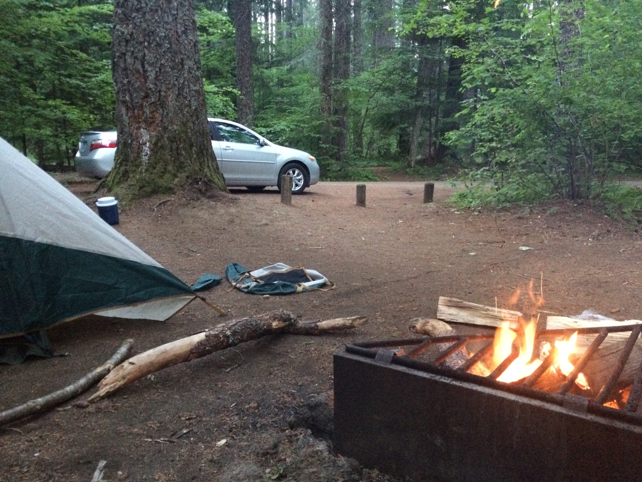 Camper-submitted photo at Union Creek Campground - Rogue River - TEMPORARILY CLOSED near Prospect, OR
