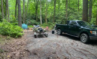 Aaron B.'s photo at Glen Falls Backcountry Campground near Cashiers, NC