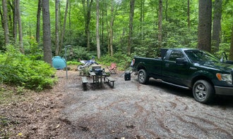 Camping near Burrells Ford: Glen Falls Backcountry Campground, Highlands, North Carolina