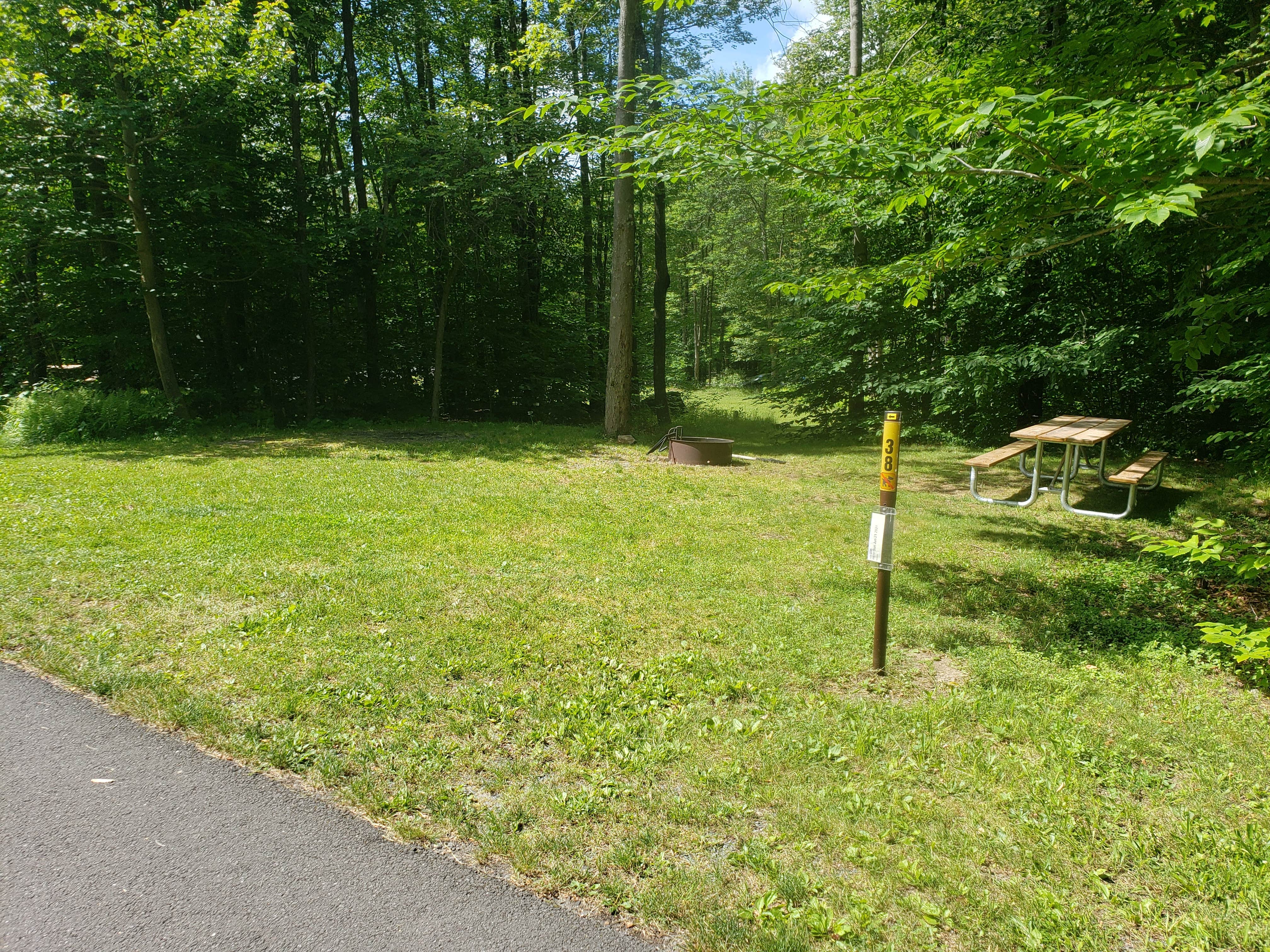 Camper-submitted photo at Tobyhanna State Park Campground near Hawley, PA