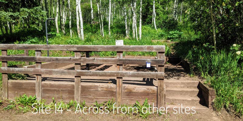 Camper submitted image from White River National Forest Silver Bell Campground