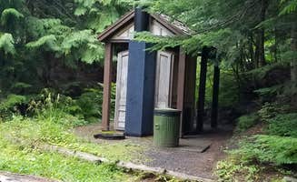 Raphaela H.'s photo of a cabin at Lost Lake Resort And Campground — Mt. Hood National Forest near Wishram, WA