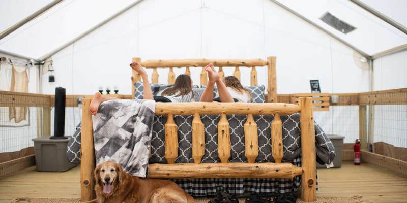 Camper submitted image from Rusty's Roost River Camp