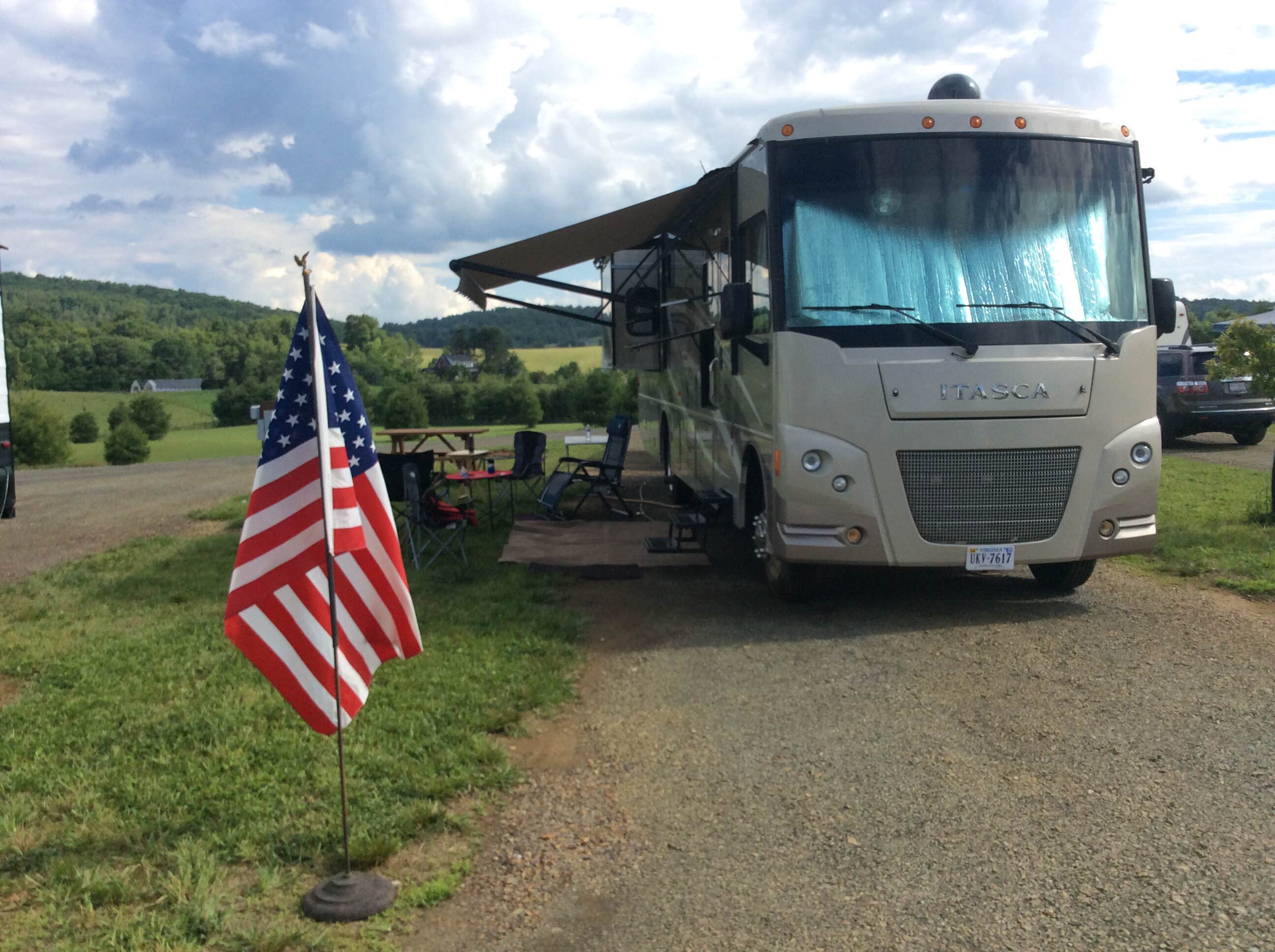 Camper-submitted photo at Chantilly Farm RV/Tent Campground & Event Venue near Chatham, VA