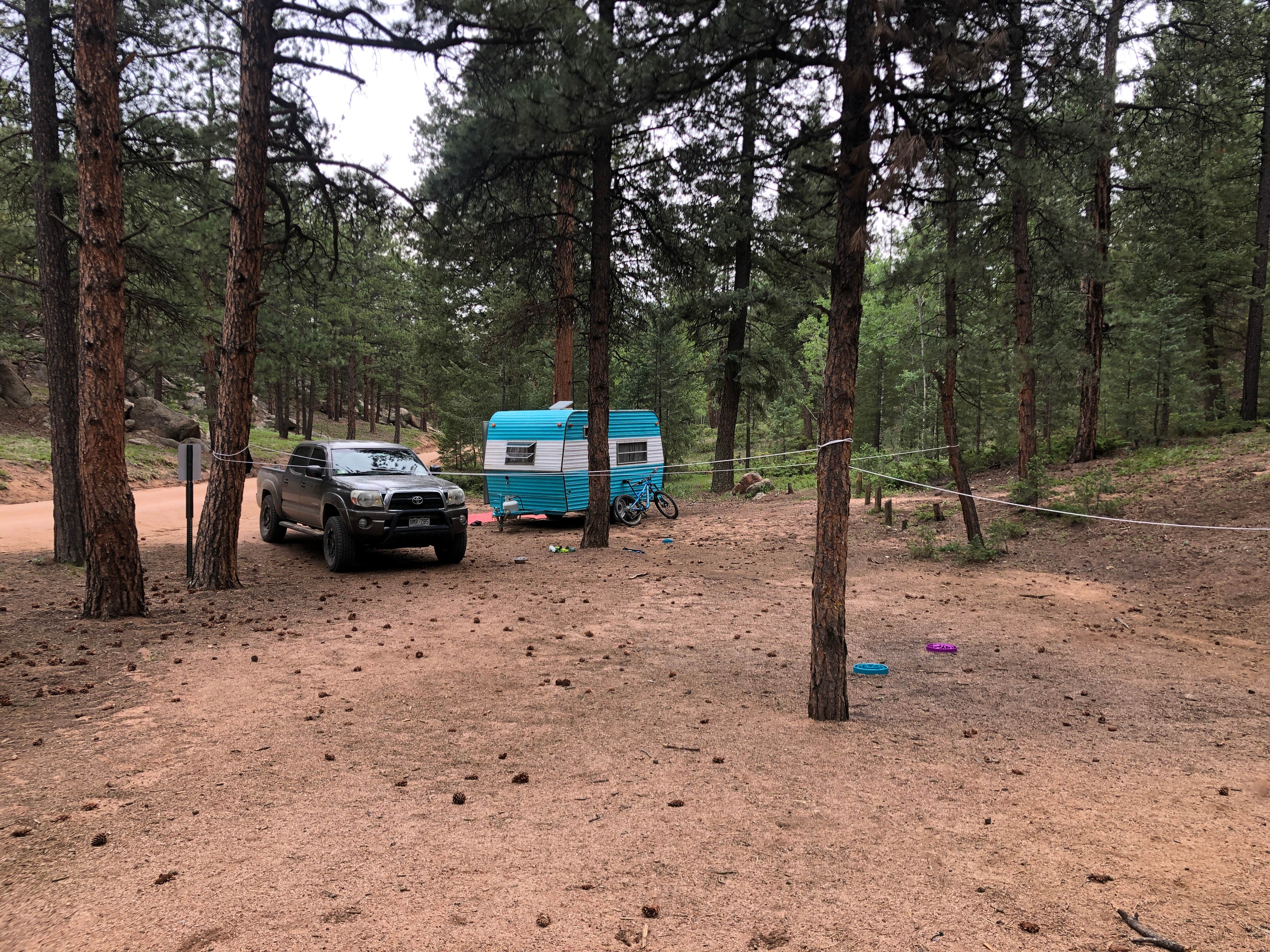 Hayley K.'s photo at Buffalo Campground near Bailey, CO