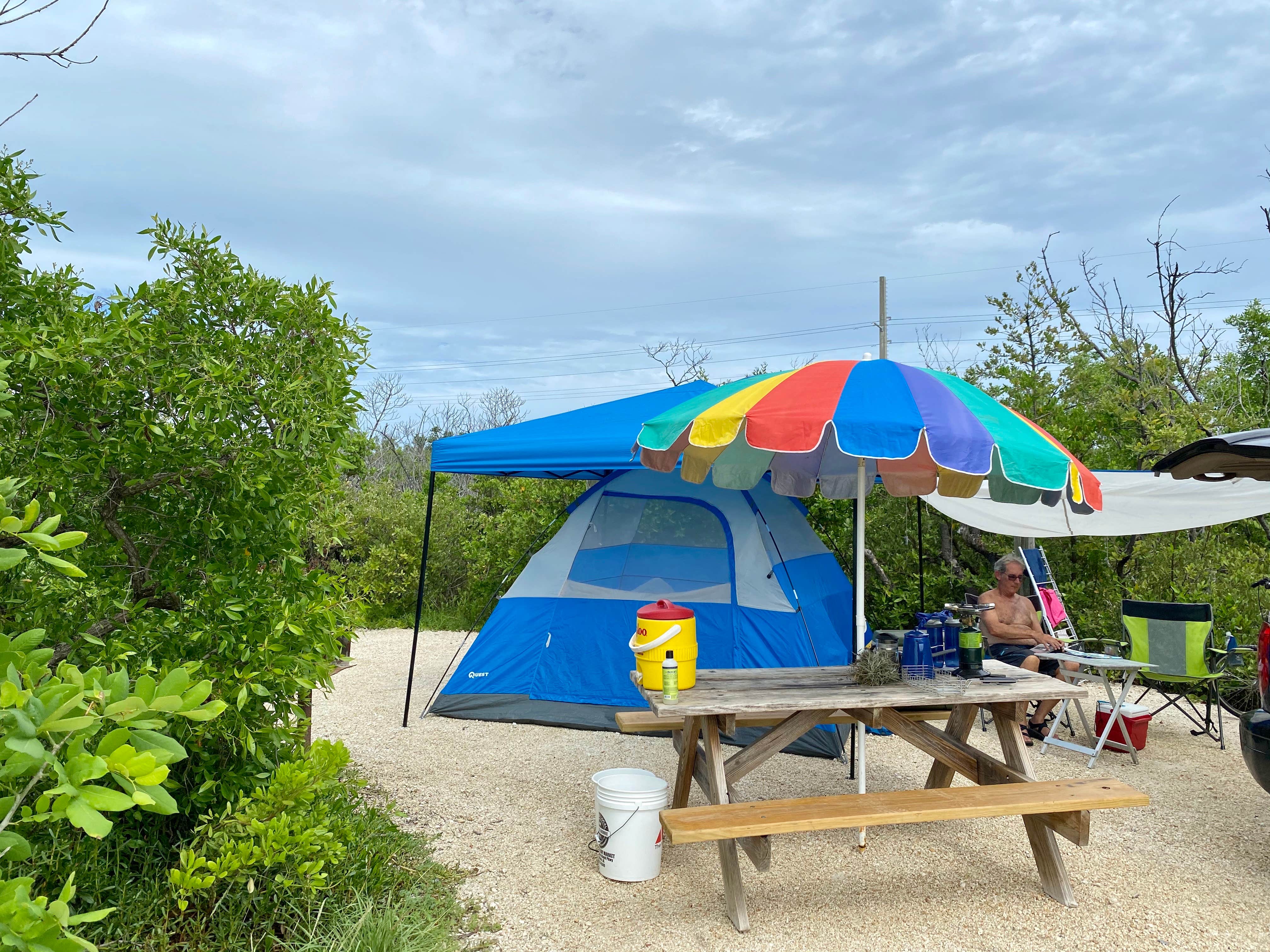 Denise K.'s photo at Buttonwood Campground — Bahia Honda State Park near Marathon Shores, FL