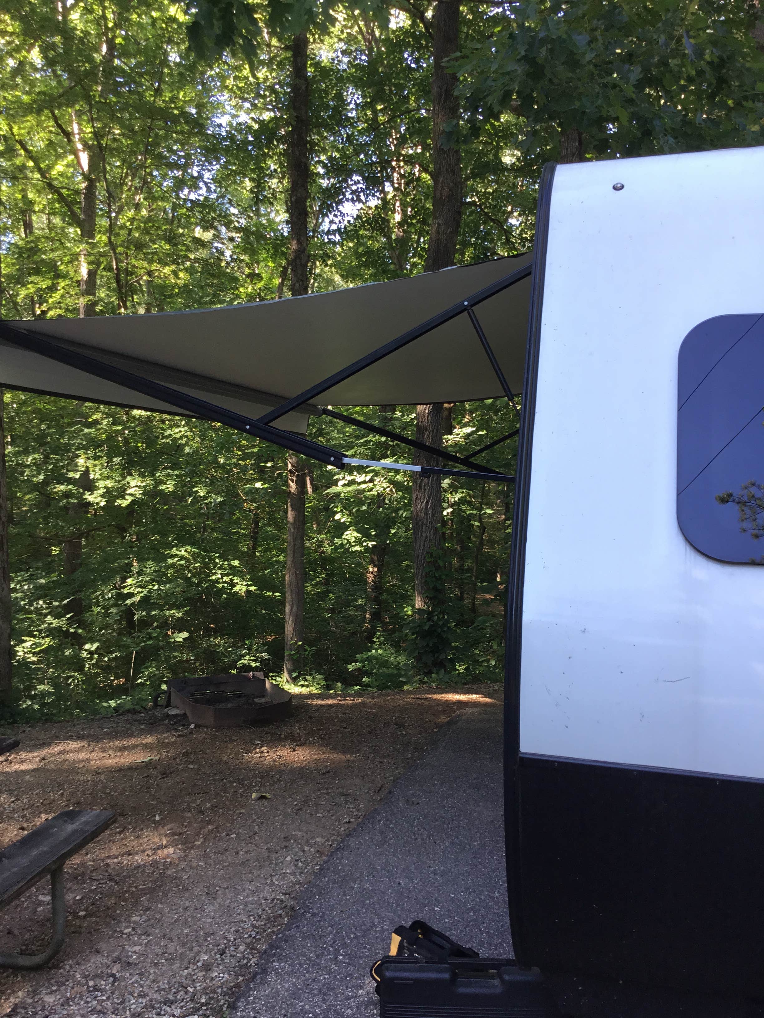Cindy B.'s photo of tent camping at Oak Mountain State Park Campground near West Blocton, AL